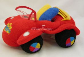 Wiggles Character PLUSH BIG RED CAR Toy